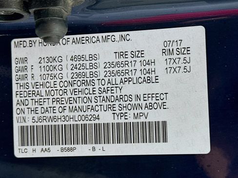 Used 2017 Honda CR-V LX image 29