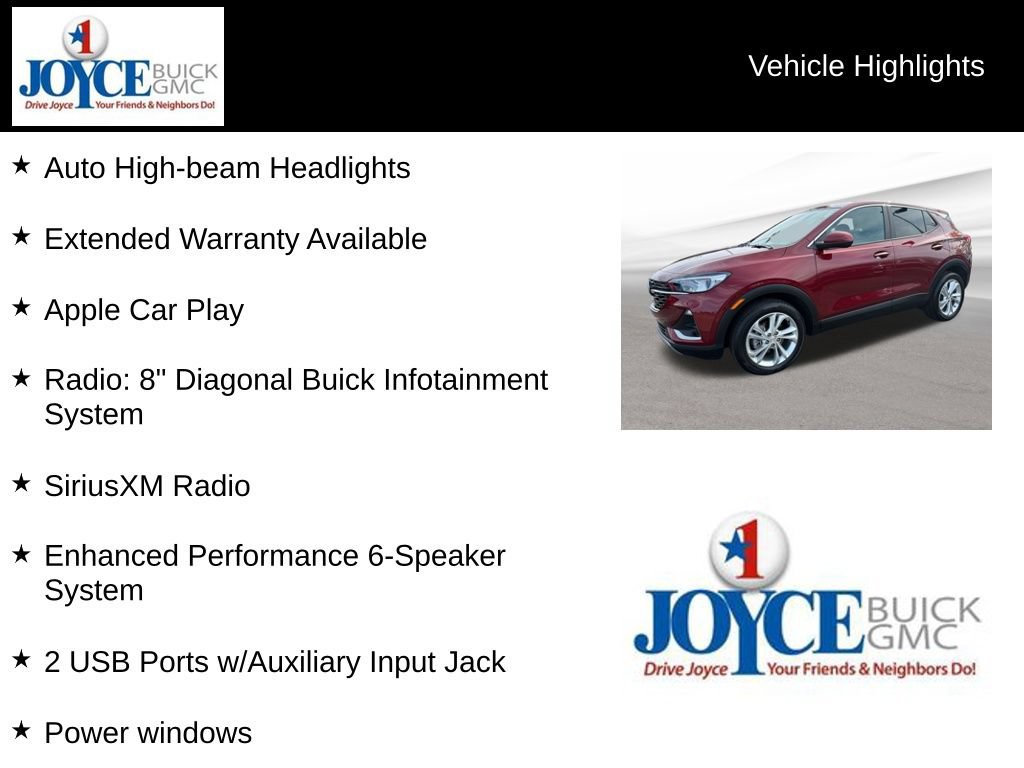 Certified 2023 Buick Encore GX Preferred FWD image 25
