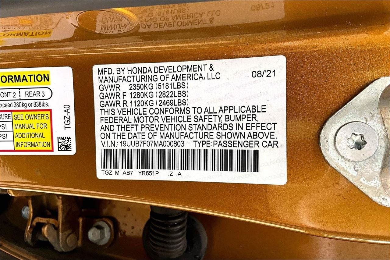 Used 2021 Acura TLX Type S AWD/4WD image 20
