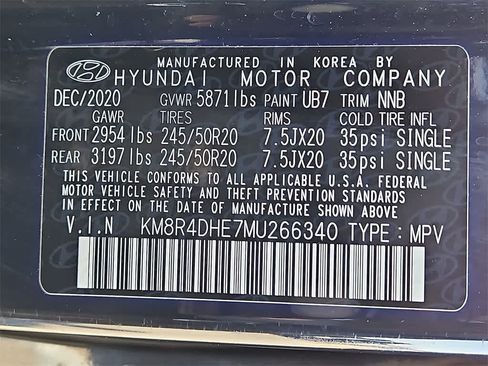 Used 2021 Hyundai Palisade SEL w/ Premium Package image 30