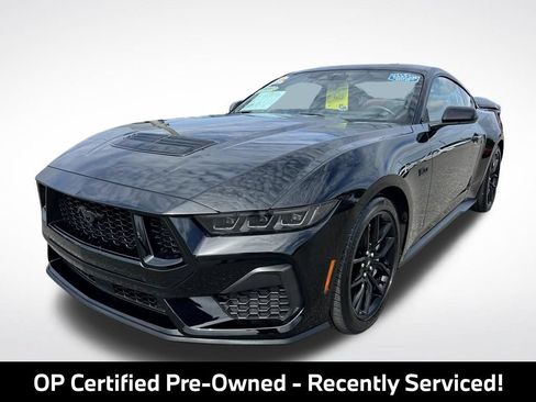 Used 2025 Ford Mustang GT Premium w/ Mustang Nite Pony Package RWD image 3