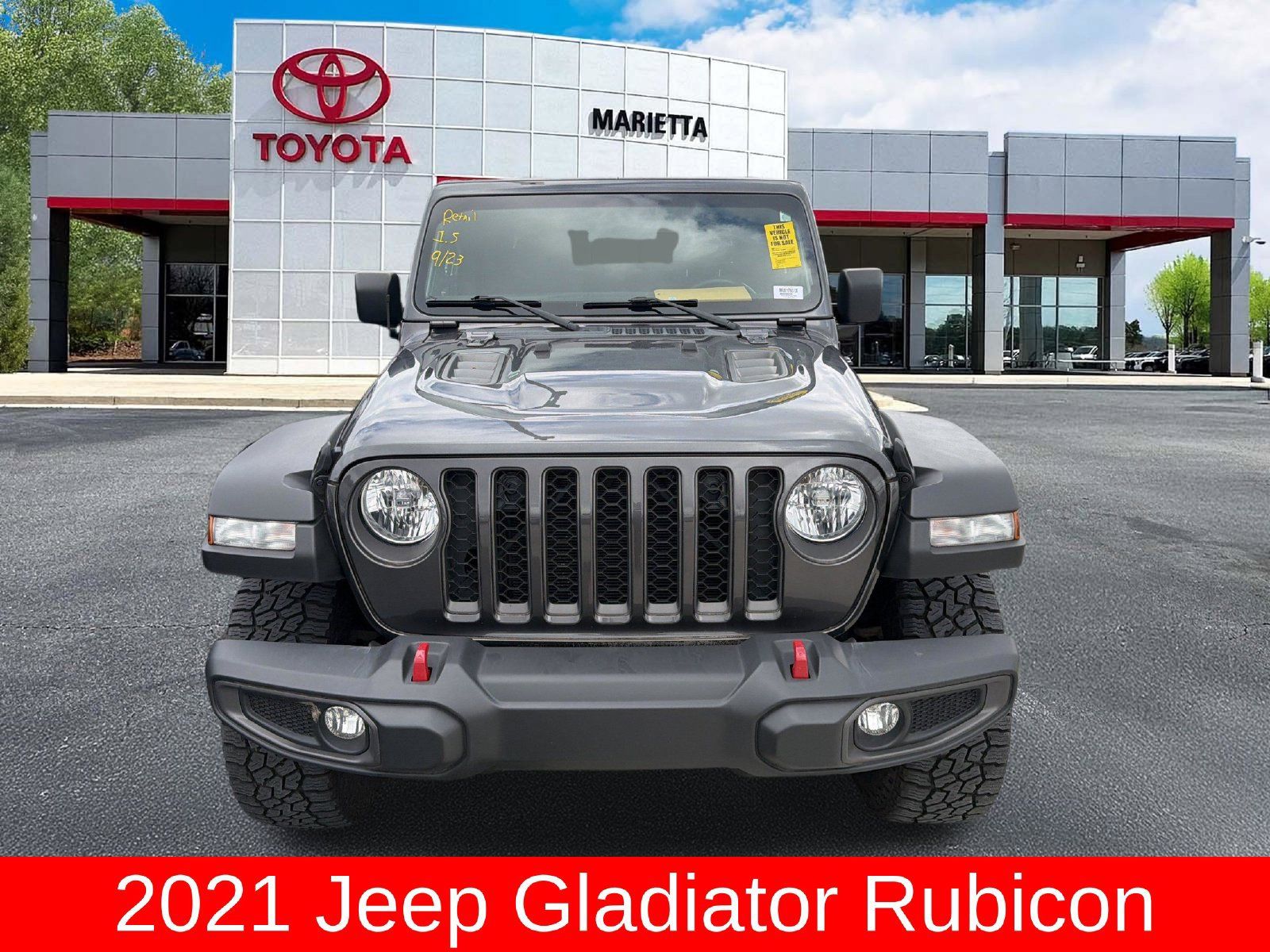 Used 2021 Jeep Gladiator Rubicon AWD/4WD image 2