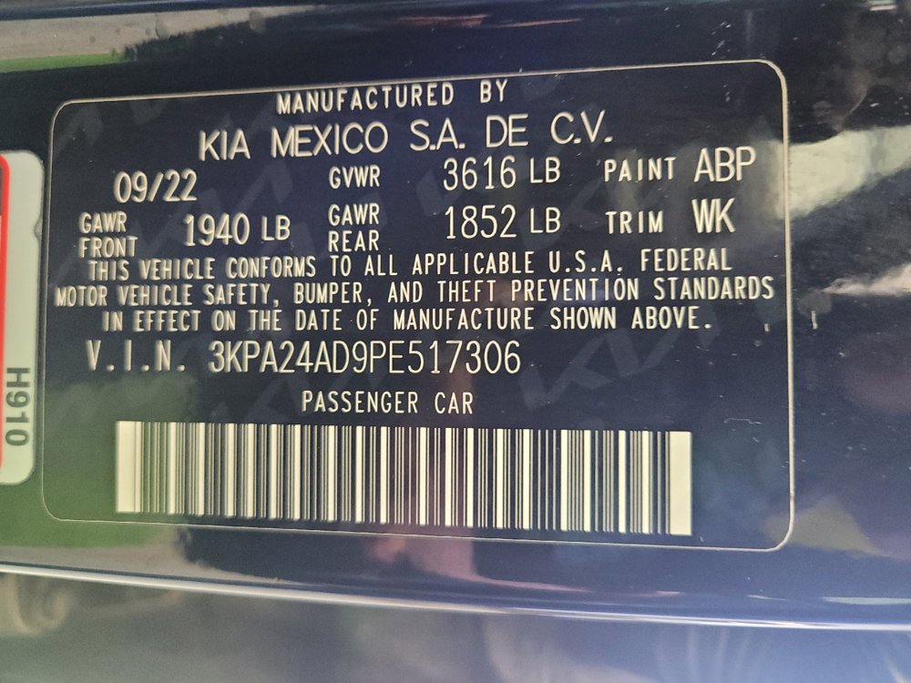 Used 2023 Kia Rio LX FWD image 33