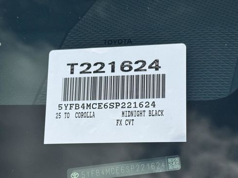 Certified 2025 Toyota Corolla FX w/ Convenience Package FWD image 14