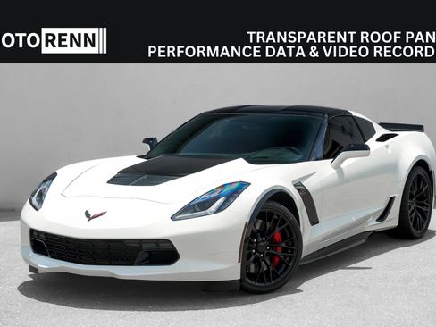 Used 2017 Chevrolet Corvette Z06 w/ Chrome Badge Package RWD image 1