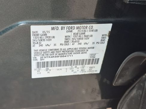 Used 2015 Ford Edge Titanium w/ Equipment Group 301A AWD/4WD image 37