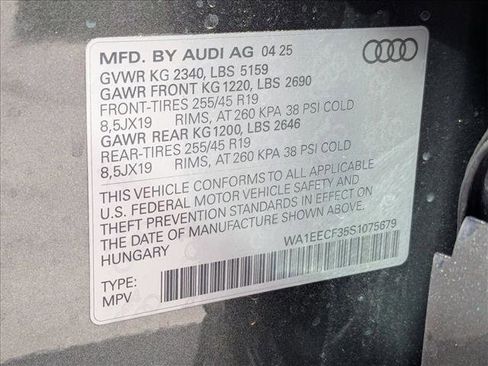 New 2025 Audi Q3 2.0T Premium Plus image 20