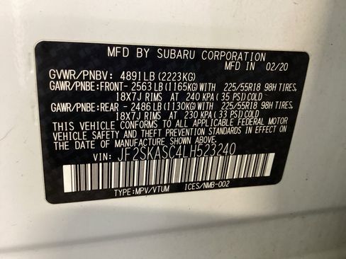 Used 2020 Subaru Forester Limited w/ Popular Package #3 AWD/4WD image 16
