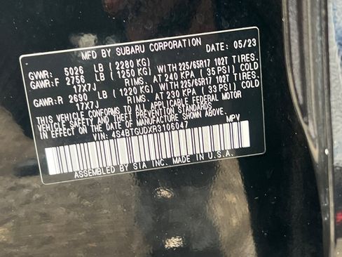 Used 2024 Subaru Outback Wilderness image 36