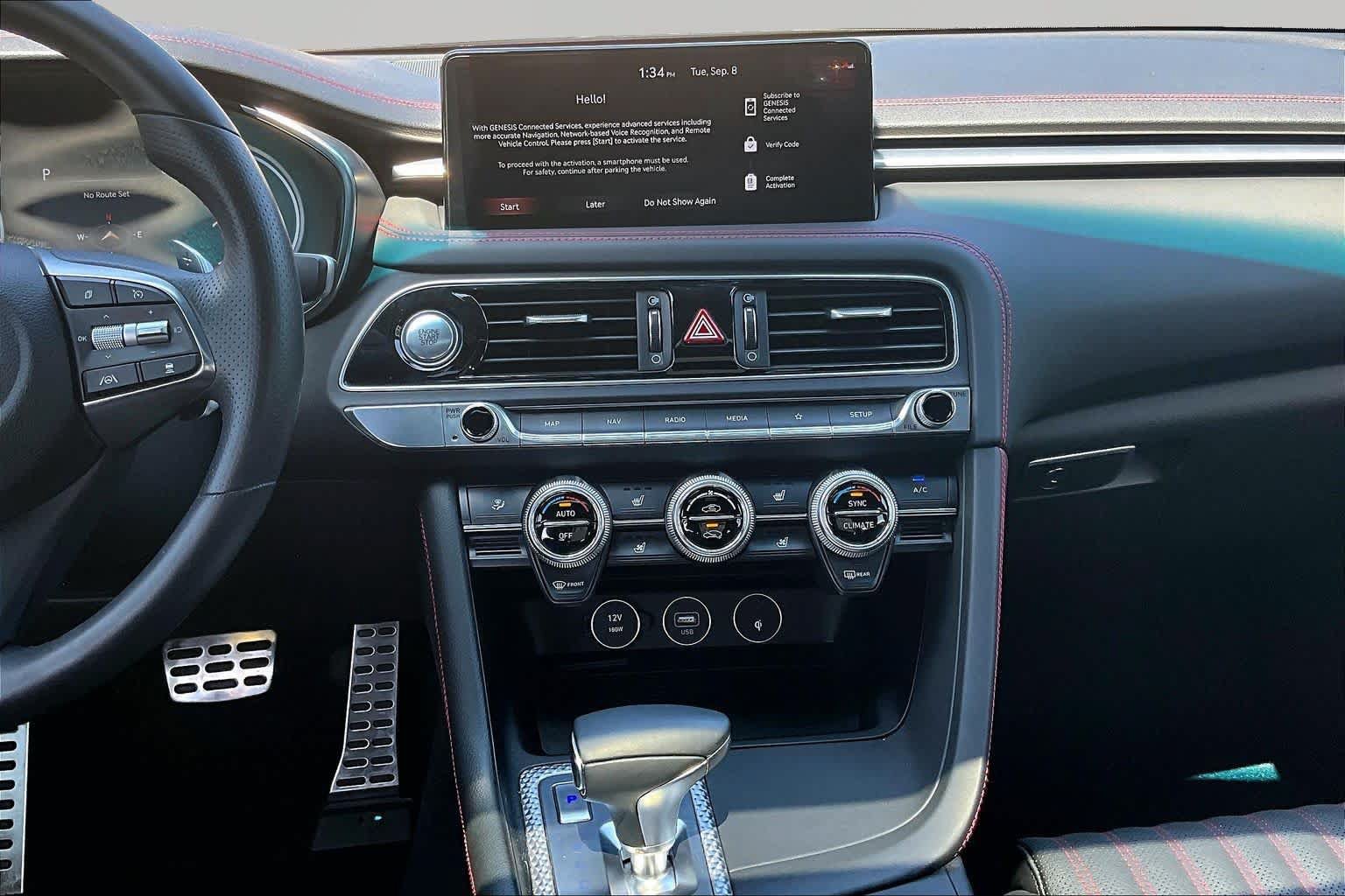 Used 2023 Genesis G70 2.0T w/ Sport Prestige Package RWD image 7