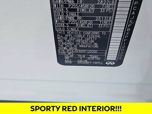 Certified 2023 INFINITI QX50 Sport image 7