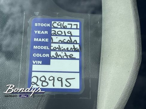 Used 2019 Lincoln Continental Select FWD image 20