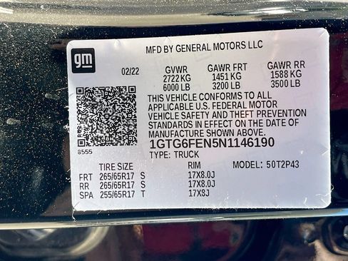Used 2022 GMC Canyon AT4 w/ Trailering Package AWD/4WD image 31