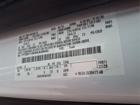 Used 2025 Ford Transit 250 Low Roof w/ Exterior Upgrade Package RWD image 23