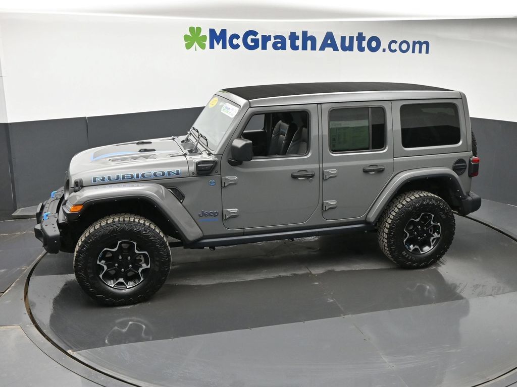 Used 2022 Jeep Wrangler Unlimited Rubicon 4xe w/ Steel Bumper Group AWD/4WD image 21