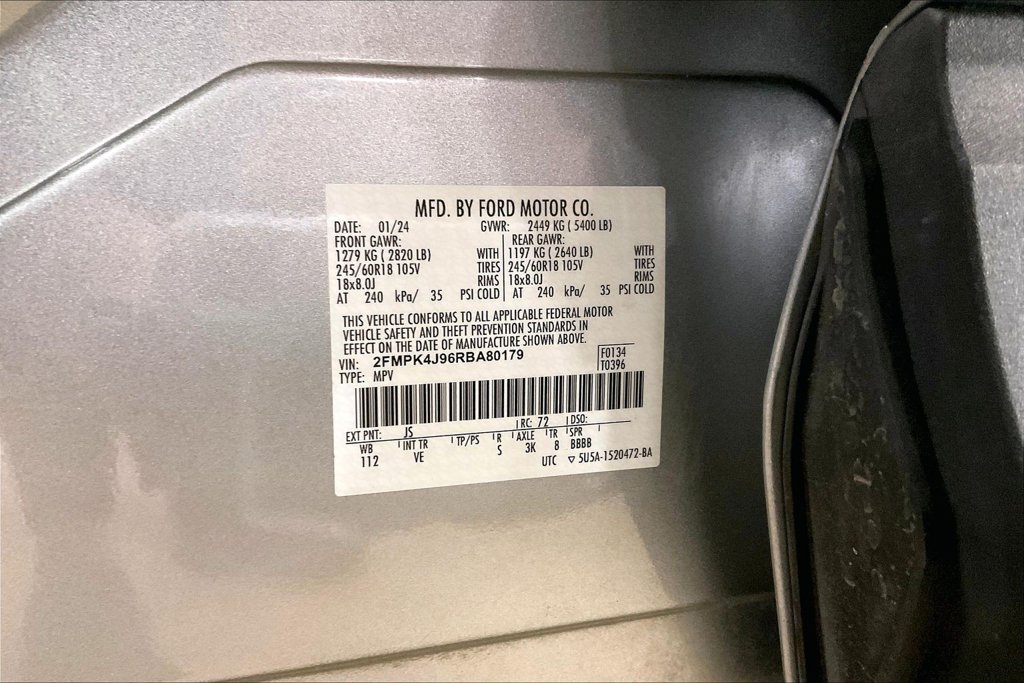 Certified 2024 Ford Edge SEL AWD/4WD image 29