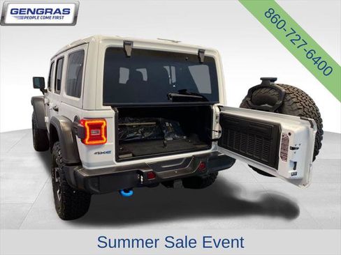 Certified 2025 Jeep Wrangler Unlimited Rubicon 4xe w/ Safety Group AWD/4WD image 34
