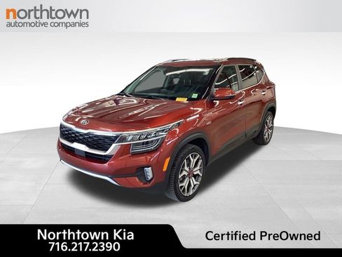 Certified 2021 Kia Seltos SX AWD/4WD image 1