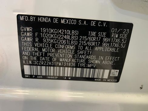 Used 2023 Honda HR-V LX image 53