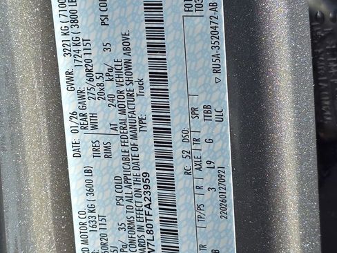 New 2026 Ford F150 Platinum w/ Equipment Group 700A Standard image 33