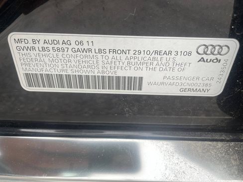 Used 2012 Audi A8 L 4.2 AWD/4WD image 30