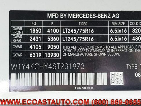 Used 2025 Mercedes-Benz Sprinter 2500 image 18