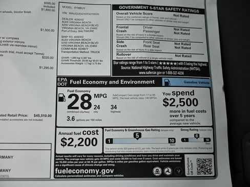 New 2026 Audi A3 2.0T Premium image 42