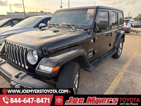 Used 2022 Jeep Wrangler Unlimited Sahara image 1