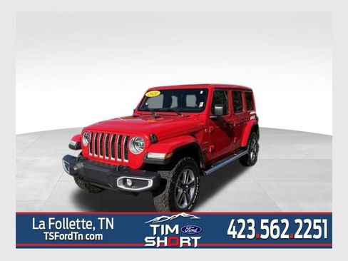 Used 2021 Jeep Wrangler Unlimited Sahara image 1