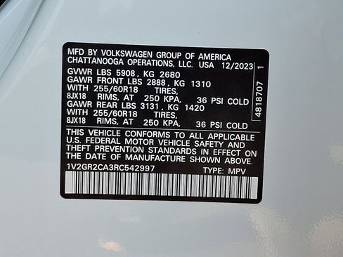 Used 2024 Volkswagen Atlas Peak Edition SEL image 26