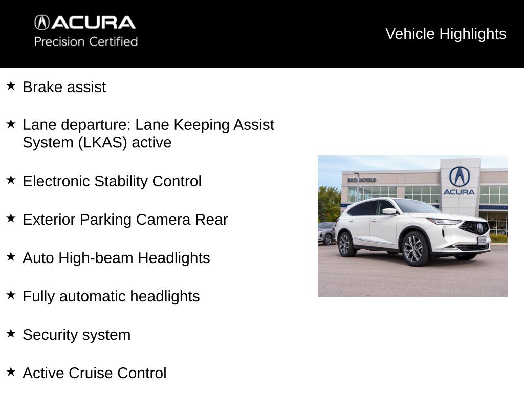 Certified 2024 Acura MDX w/ Technology Package AWD/4WD image 17