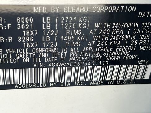Used 2023 Subaru Ascent Premium w/ Convenience Package AWD/4WD image 11