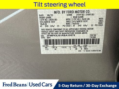 Certified 2024 Ford Edge SEL w/ Convenience Package AWD/4WD image 37