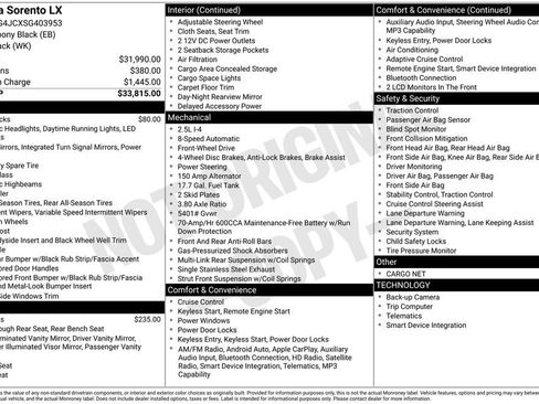 Used 2025 Kia Sorento LX image 34