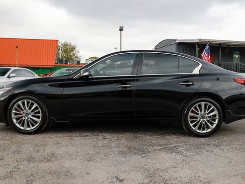 Used 2021 INFINITI Q50 Luxe w/ Seat & Sound Package image 8
