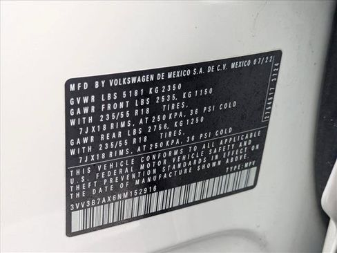 Used 2022 Volkswagen Tiguan SE FWD image 25