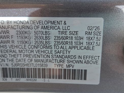 New 2026 Honda CR-V Sport-L image 27