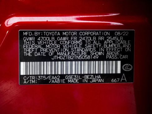 Used 2022 Lexus IS 350 F Sport image 46