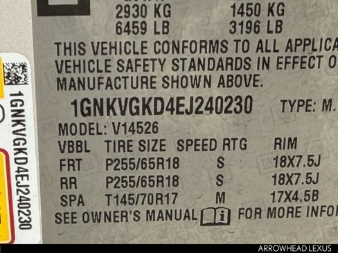 Used 2014 Chevrolet Traverse LT AWD/4WD image 15