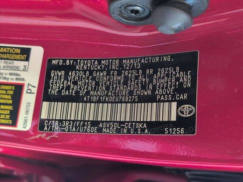 Used 2014 Toyota Camry SE FWD image 22