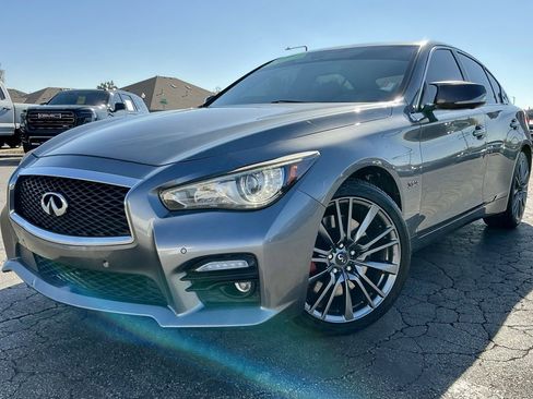 Used 2017 INFINITI Q50 Red Sport 400 image 3
