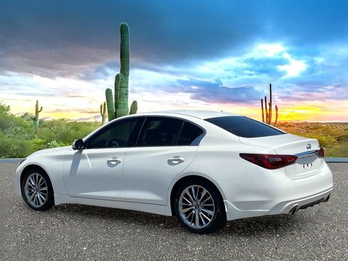 Used 2024 INFINITI Q50 Luxe RWD image 4