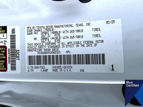 Used 2025 Toyota Sequoia SR5 AWD/4WD image 30