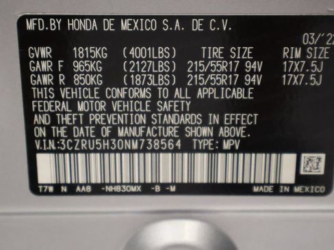Used 2022 Honda HR-V LX image 17