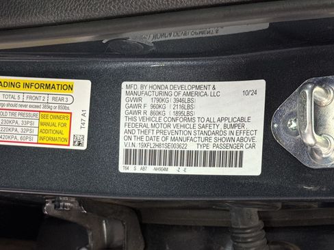 Certified 2025 Honda Civic Sport image 25
