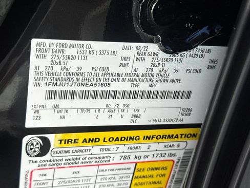 Used 2022 Ford Expedition XLT AWD/4WD image 29