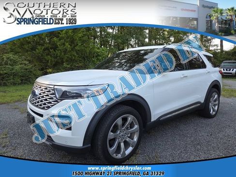 Used 2020 Ford Explorer Platinum w/ Premium Technology Package AWD/4WD image 1