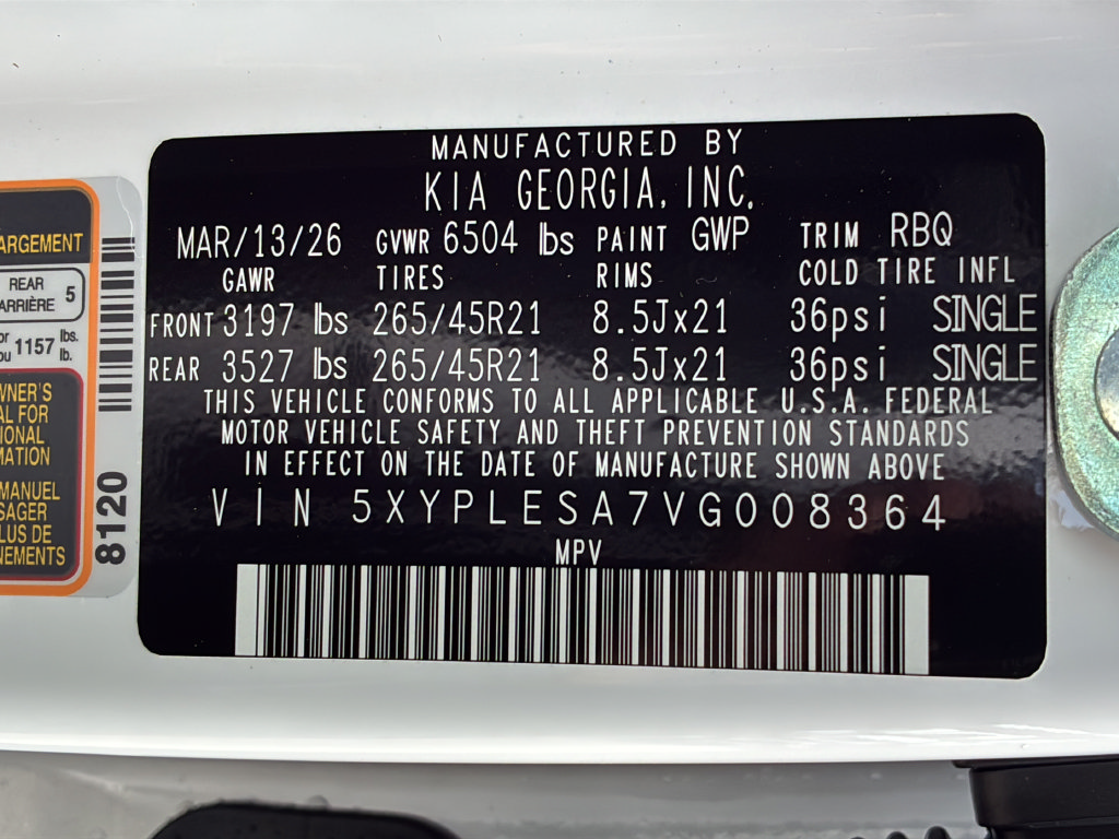 New 2027 Kia Telluride X-Line SX Prestige w/ Executive Package AWD/4WD image 30