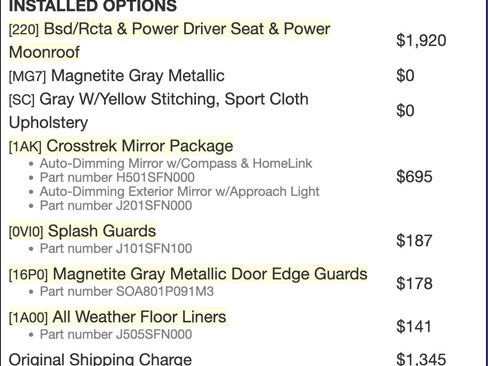 Used 2024 Subaru Crosstrek 2.5i Sport w/ Crosstrek Mirror Package image 9