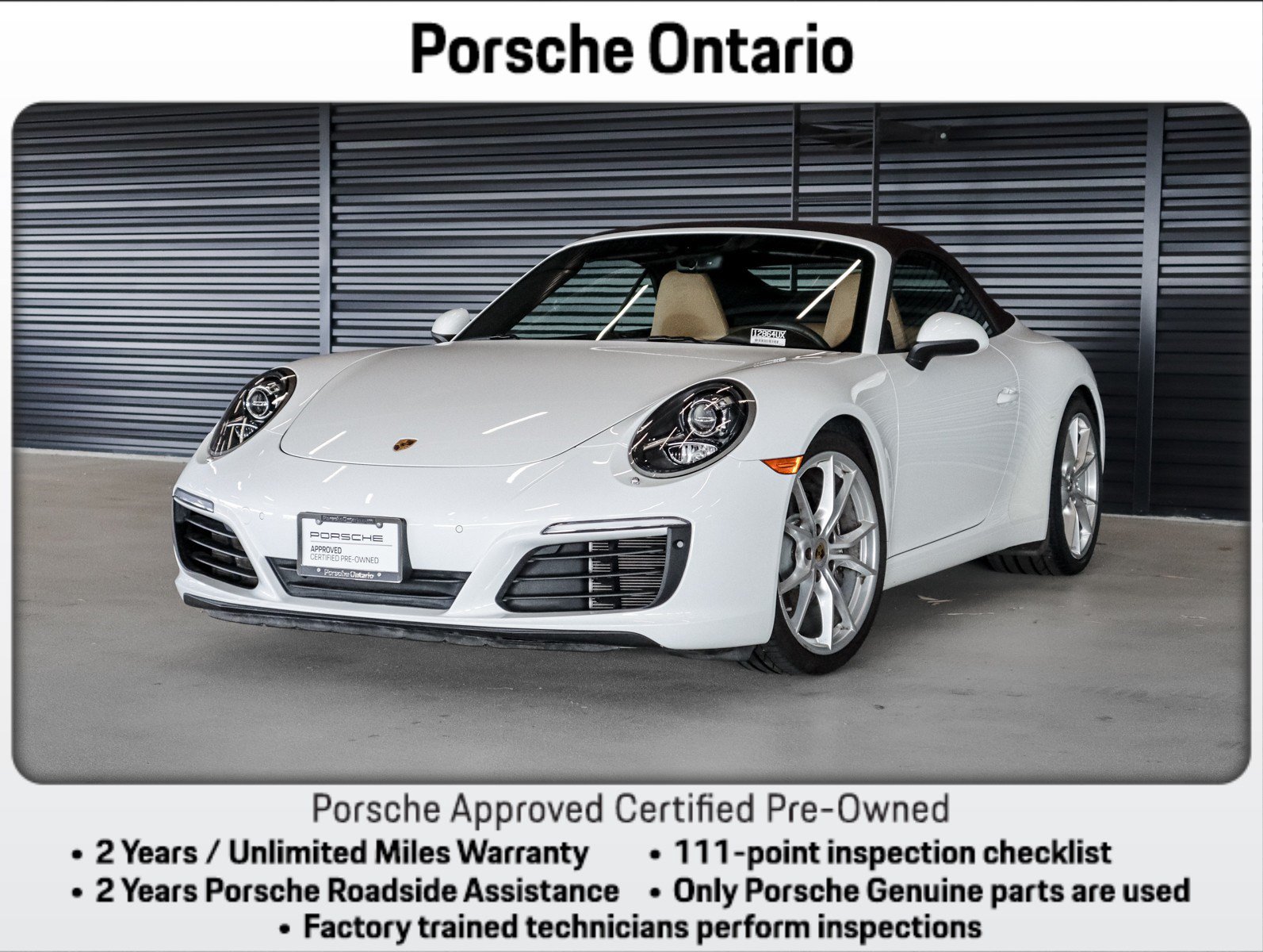 Certified 2017 Porsche 911 Carrera RWD image 1